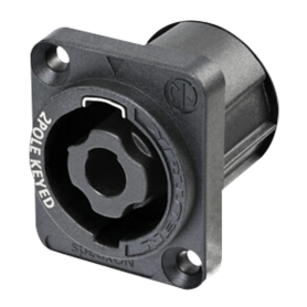 Neutrik 2-pin Speaker Chassis Conector macho - tamaño D