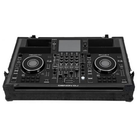 U91081BL - ULTIMATE FLIGHT CASE DENON DJ SC LIVE 4 BLACK PLUS