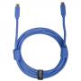 U99001LB - ULTIMATE AUDIO CABLE USB 3.2 C-C BLUE STRAIGHT 1,5M