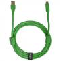 U98001GR - ULTIMATE AUDIO CABLE USB 3.0 C-A GREEN STRAIGHT 1,5M