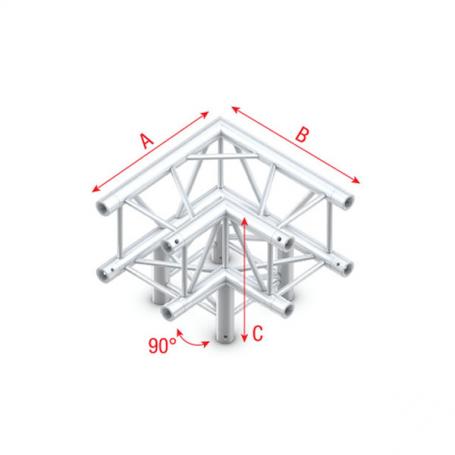 Milos Corner 3-way 90° Pro-30 Square P Truss - Imagen 1