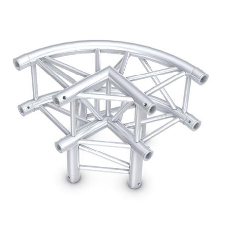 Milos Circle Corner 3-Way 90° Pro-30 Square P Truss - Imagen 1