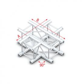 Milos Cross 4-way Pro-30 Square P Truss - Imagen 1