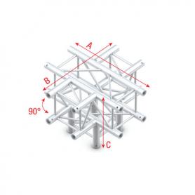 Milos Cross + Down 5-way Pro-30 Square P Truss - Imagen 1