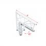 Milos Corner 45° Pro-30 Triangle P Truss - Imagen 1