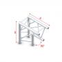 Milos Corner 90° apex down Pro-30 Triangle P Truss - Imagen 1