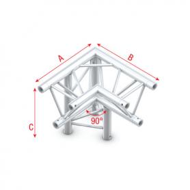 Milos Corner 90° down left, apex down Pro-30 Triangle P Truss - Imagen 1