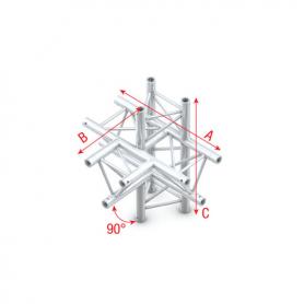 Milos T-Cross + up/down 5-way Pro-30 Triangle P Truss - Imagen 1