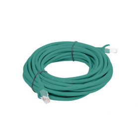 CABLE RED LANBERG LATIGUILLO CAT.6 UTP 5M VERDE FLUKE PASSED