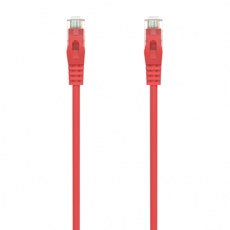 CABLE RED AISENS LATIGUILLO RJ45 LSZH CAT.6A UTP AWG24 1.5M ROJO