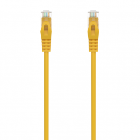 CABLE RED AISENS LATIGUILLO RJ45 LSZH CAT.6A UTP AWG24 25CM AMARILLO