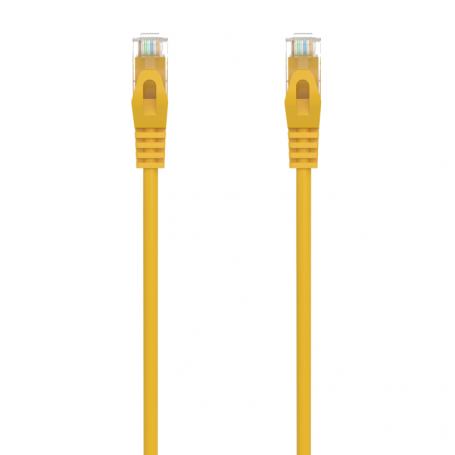 CABLE RED AISENS LATIGUILLO RJ45 LSZH CAT.6A UTP AWG24 25CM AMARILLO