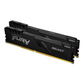 DDR4 KINGSTON 2X32GB 3200 FURY BEAST NEGRO