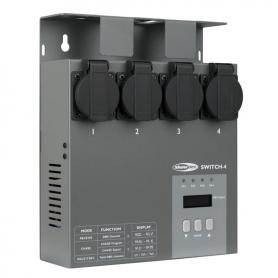 Showtec MultiSwitch Conjunto de conmutación de 4 canales DMX-512 - Imagen 1