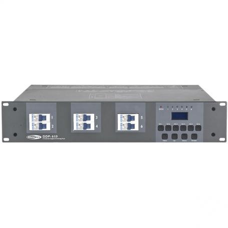 Showtec DDP-610M Dímer digital de 6 canales, fusible de 10 A, multiconector - Imagen 1