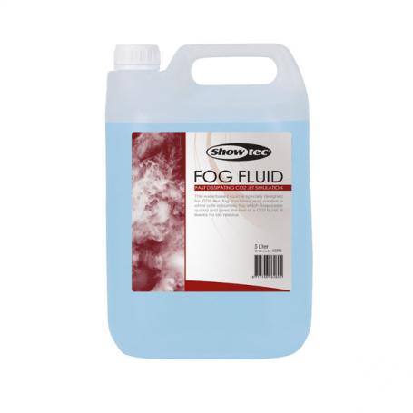 Showtec Fog Fluid Fast Dissipating 5 litros, simulación de chorro de CO2 - Imagen 1