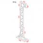 Showtec Mobile DJ Truss Stand - Imagen 4