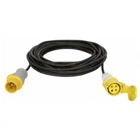 Lodestar Motorcable 20 m, CEE 4P 16A Amarillo - Imagen 1