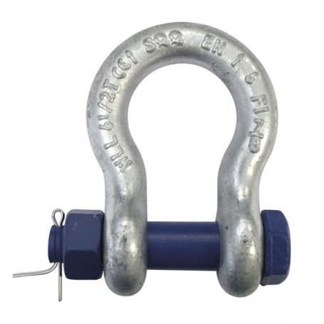 Showtec Chain Shackle 6.5T Perno de resalto WLL 6.5 T, negro - Imagen 1