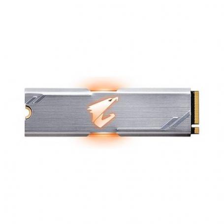 DISCO DURO M2 SSD 512GB GIGABYTE AORUS RGB NVME 2280 - Imagen 1