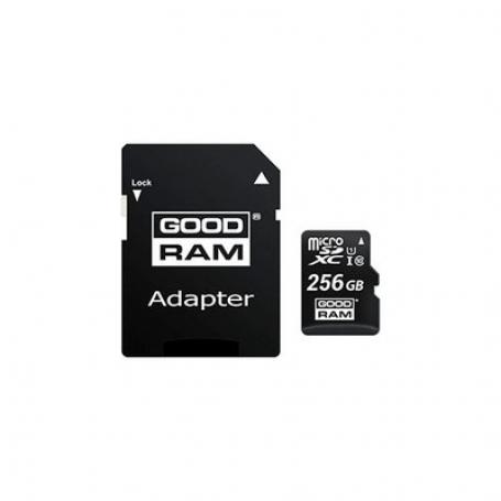 MEM MICRO SD 256GB GOODRAM M1AA CL10 UHS-I+ADAPT - Imagen 1