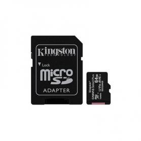 MEM MICRO SDXC 64GB KINGSTON CANVAS SELECT+ADAPT - Imagen 1