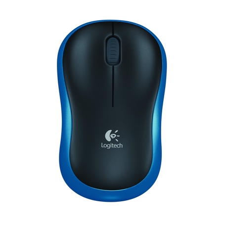 RATON OPTICO LOGITECH M185 WIRELESS AZUL - Imagen 1