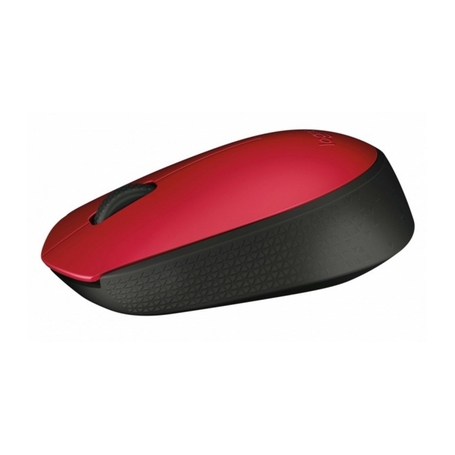 RATON OPTICO LOGITECH M171 WIRELESS ROJO - Imagen 1