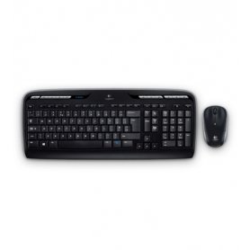 TECLADO+RATON LOGITECH MK330 WIRELESS NEGRO - Imagen 1