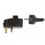 DAP Europlug to UK Plug adapter 230 V/240 V - Imagen 4