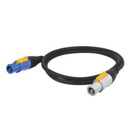 Showtec Powercable Neutrik Powercon M/F 3 m 3 x 1,5 mm2 - Imagen 1