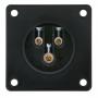 PCE CEE 16A 240V 3p Socket Male Negro, IP44 - Imagen 2