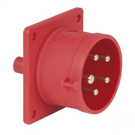 PCE CEE 16A 400V 5p Socket Male Rojo, IP44 - Imagen 1