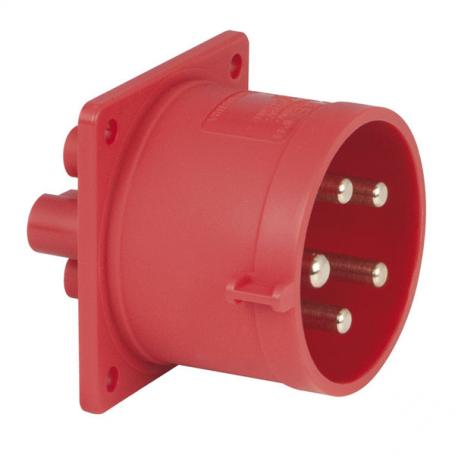 PCE CEE 32A 400V 5p Socket Male Rojo, IP44 - Imagen 1