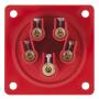 PCE CEE 32A 400V 5p Socket Male Rojo, IP44 - Imagen 2