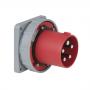 PCE CEE 125A 400V 5p Socket Male Rojo, IP67 - Imagen 1