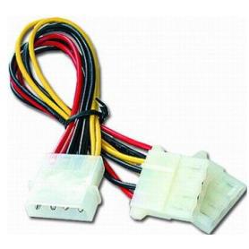 CABLE INTERNO GEMBIRD MOLEX 4 PIN 1x MACHO 2x HEMBRA - Imagen 1