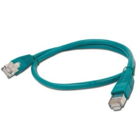 CABLE RED GEMBIRD FTP CAT6 0,5M VERDE - Imagen 1