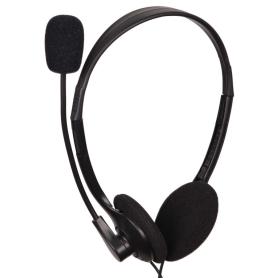 AURICULARES GEMBIRD MICROFONO CONTROL VOL NEGRO ALAMBRICO - Imagen 1