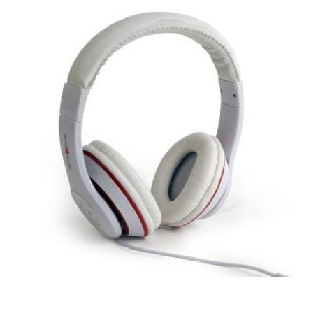 AURICULARES GEMBIRD LOS ANGELES BLANCO ALAMBRICO - Imagen 1