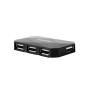 HUB NATEC LOCUST 4 PUERTOS USB 2.0 NEGRO - Imagen 1