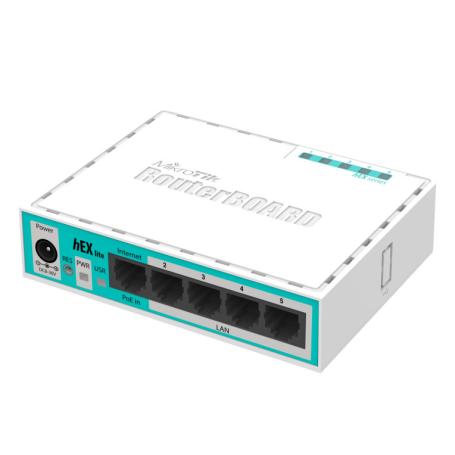 ROUTER MIKROTIK HEX LITE RB750r2 - Imagen 1