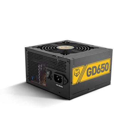 FUENTE ALIMENTACION NOX HUMMER GD650 650W 80+ GOLD ATX NEGRO - Imagen 1