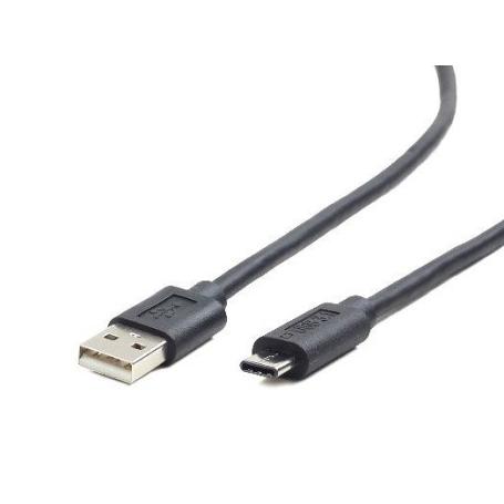 CABLE USB GEMBIRD 2.0 A TIPO C MACHO MACHO CARGA RAPIDA 3M - Imagen 1