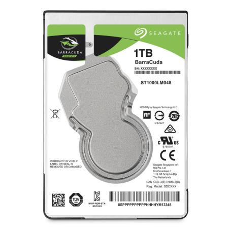 DISCO 2,5" SEAGATE BARRACUDA 1TB SATA 128MB - Imagen 1