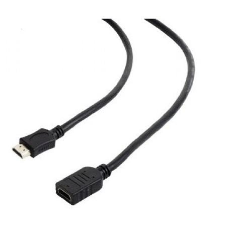 CABLE HDMI GEMBIRD EXTENSION MACHO HEMBRA V2.0 ALTA VELOCIDAD CON ETHERNET 0,5M - Imagen 1