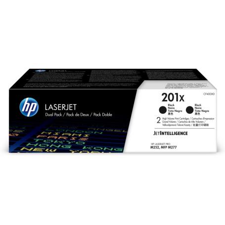 TONER HP 201X PACK AHORRO NEGRO X 2 - Imagen 1