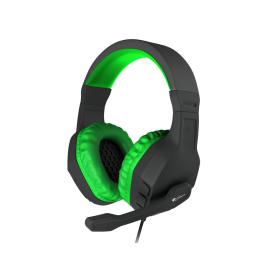 AURICULARES GAMING GENESIS ARGON 200 VERDE - Imagen 1