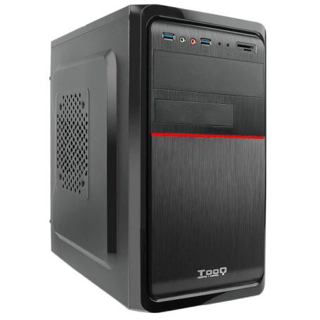 CAJA TOOQ 4745DU3C-B MATX 500WW LECTOR TARJETAS,2XUSB 3,0 - Imagen 1