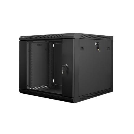 ARMARIO RACK LANBERG 9U 600X600X501 AUTO ENSAMBLADO 19" HASTA 60 KG NEGRO - Imagen 1